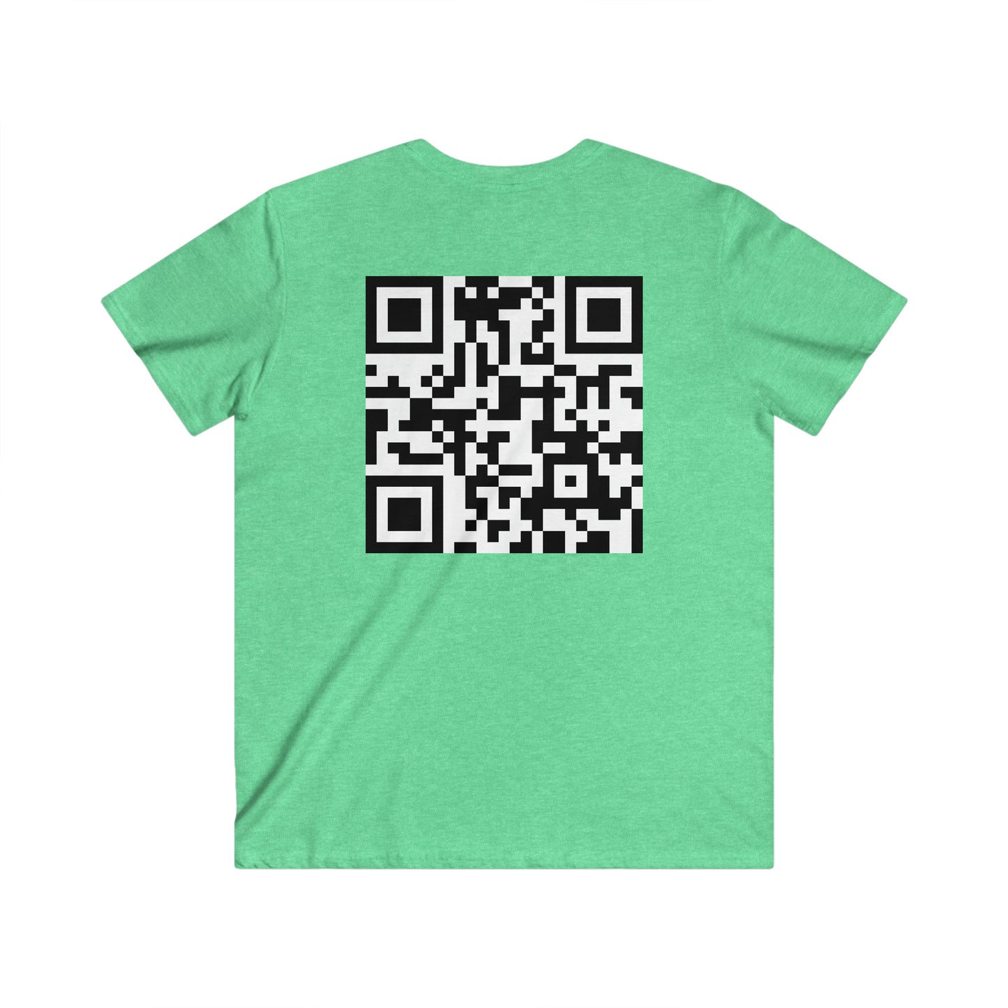 Men's Fitted V-Neck Short Sleeve Tee
