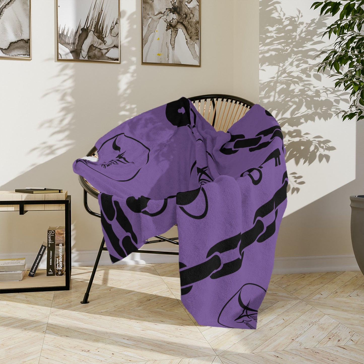 Allure Bound Velveteen Minky Blanket