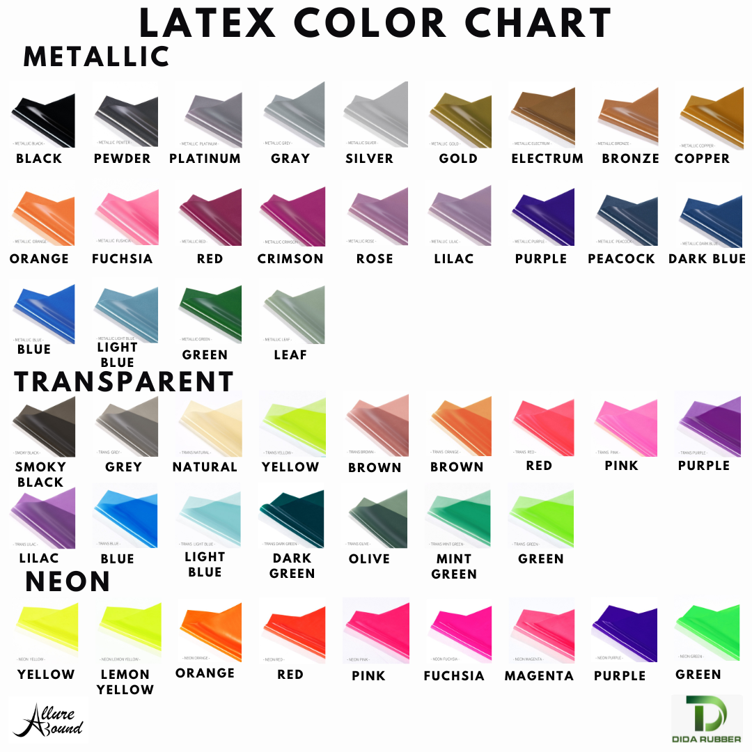 Latex Sheets by the Yard