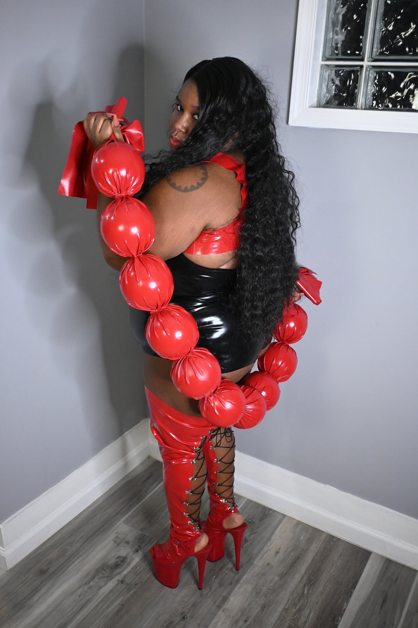 Latex Bead Boa