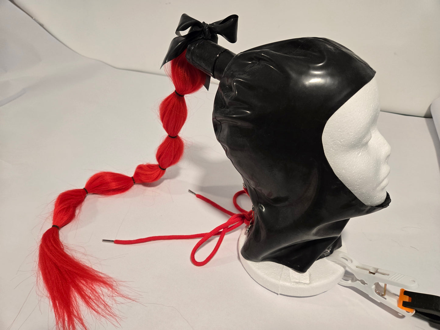 Open Faced Detachable Hood Ponytail 30in