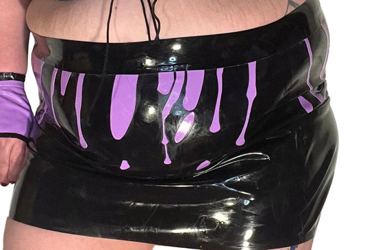 Drip Mini Skirt