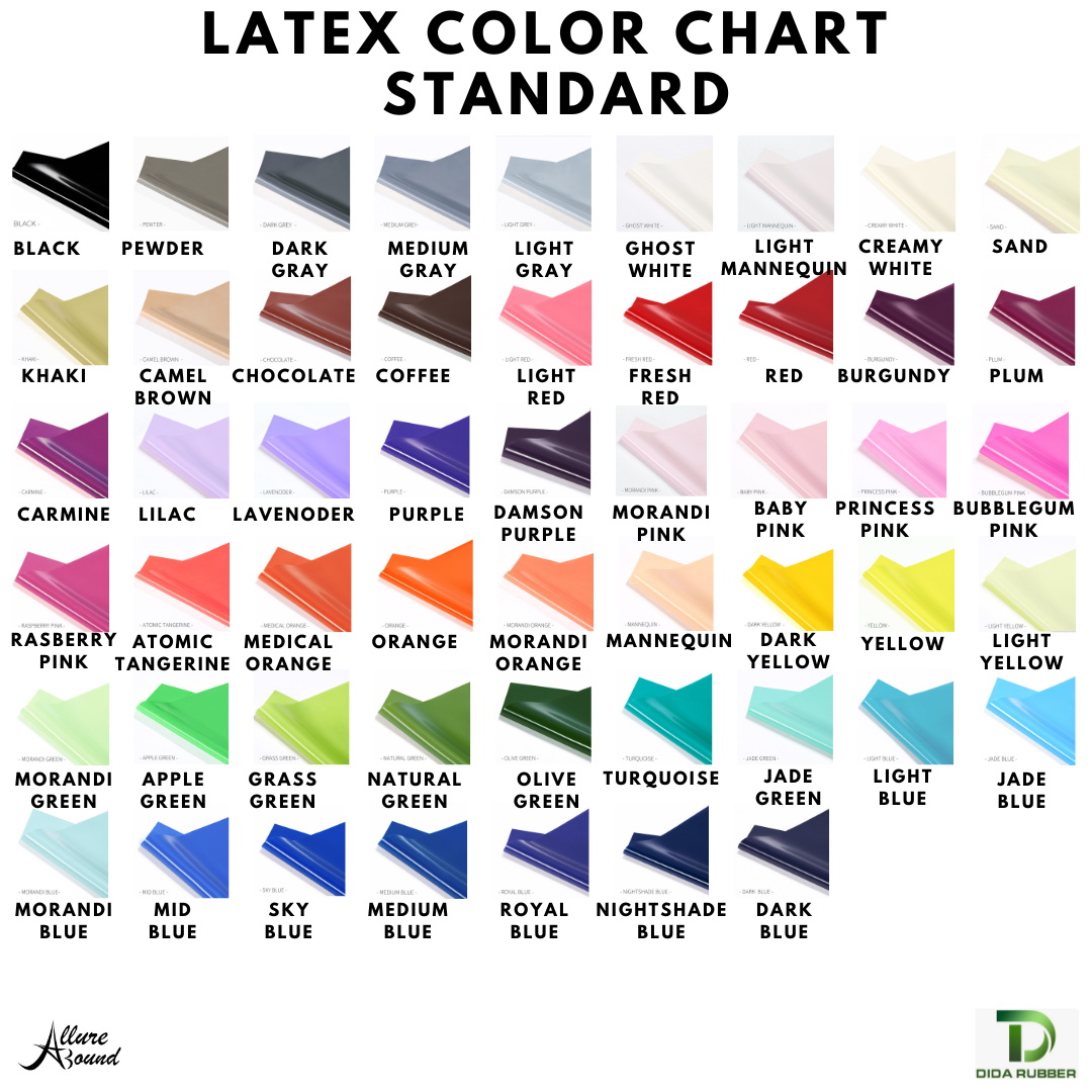 Latex Sheets by the Yard