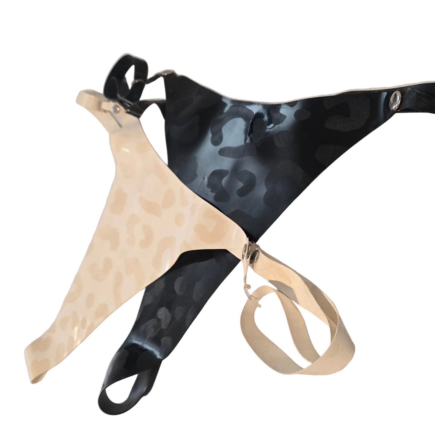 B-Leopard Thong