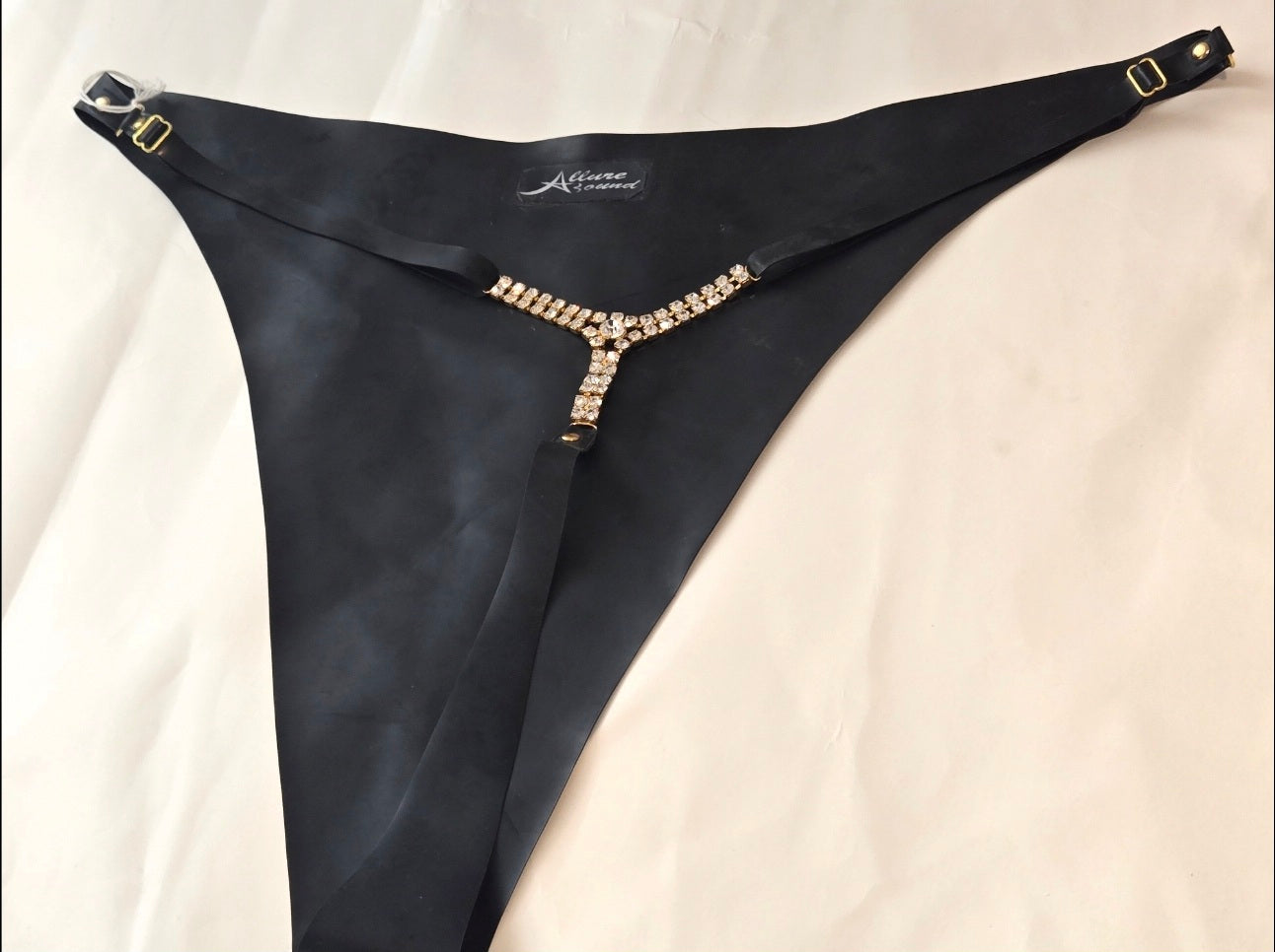 Rhinestone Thong