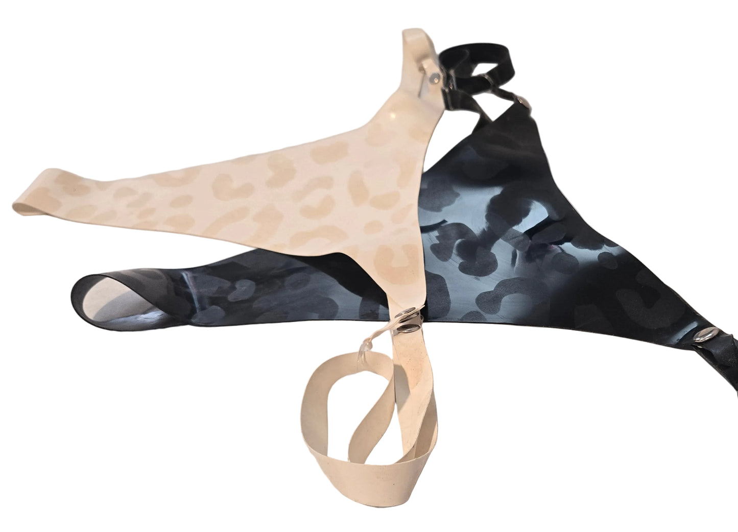 B-Leopard Thong