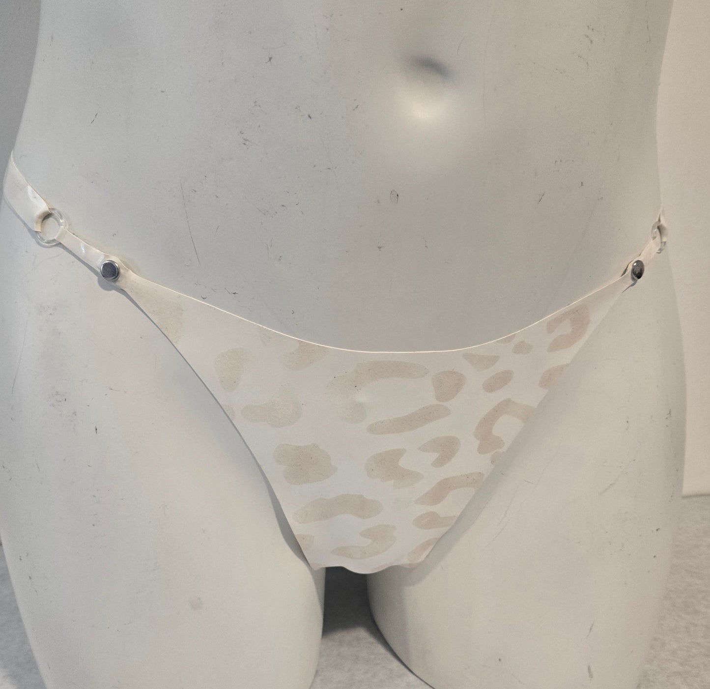 B-Leopard Thong