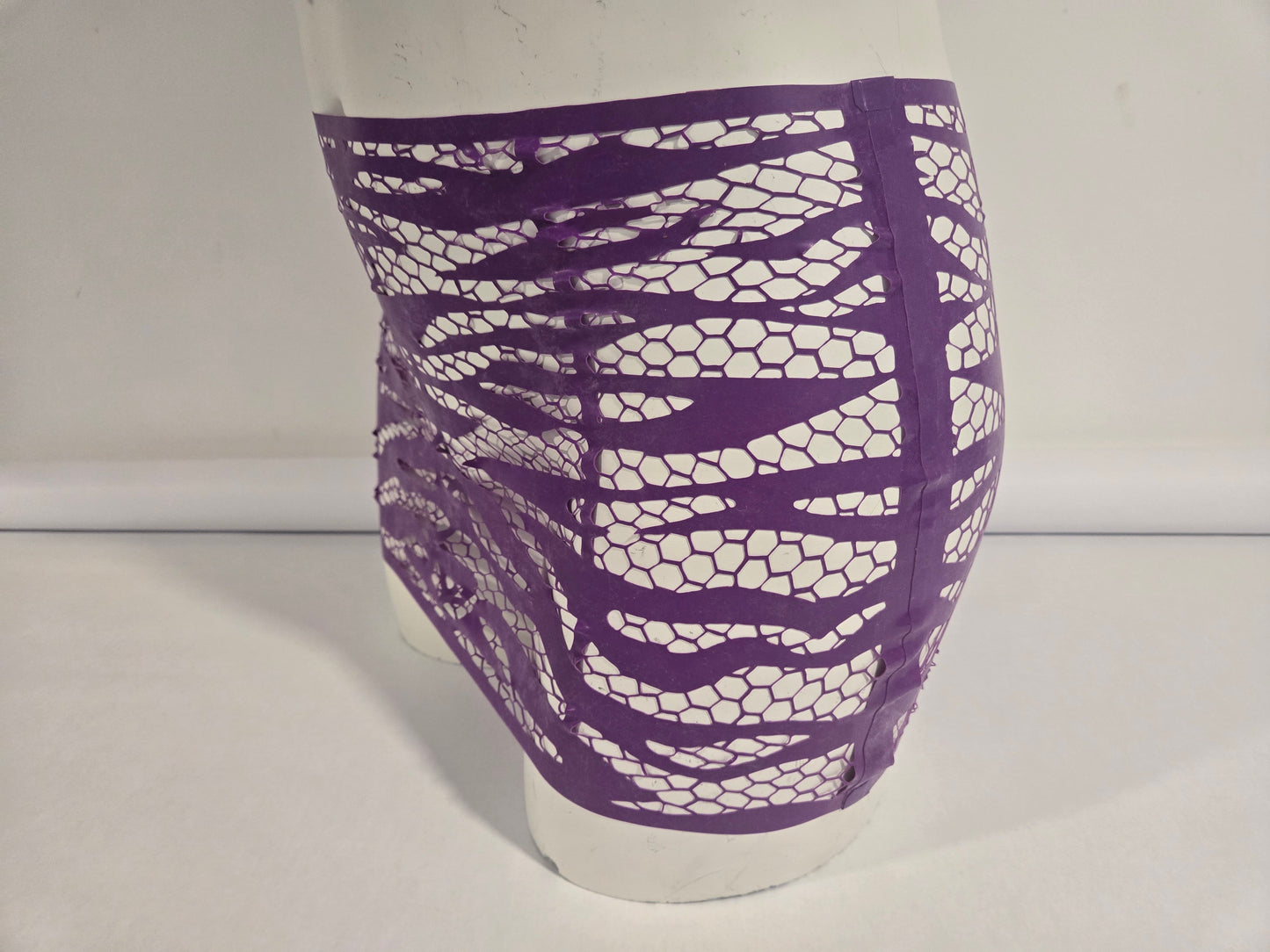 Zebra Net Mini Skirt